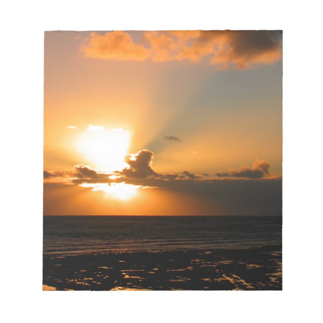 Sonnenuntergang Notizblock (Vorderseite)