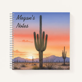 Sonnenuntergang Notizbuch