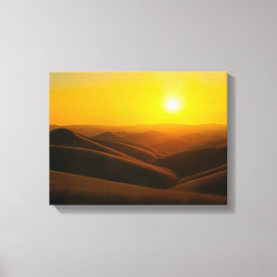 Sonnenuntergang Nr. 1 - Sonnenuntergangs-Serie Lei Leinwanddruck