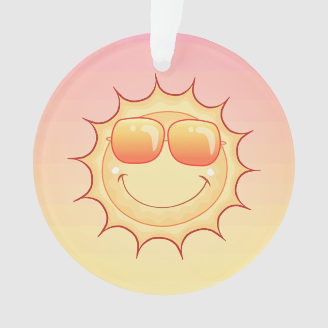 Sonnenuntergang Ornament (Vorderseite)