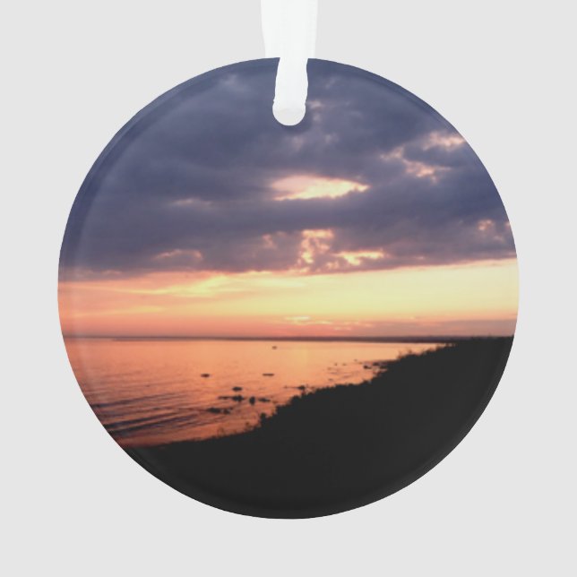 Sonnenuntergang Ornament (Rückseite)