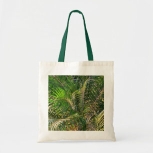 Sonnenuntergang Palm Fronds Tropical Tragetasche