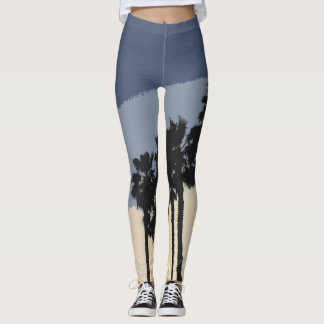SONNENUNTERGANG-PALMEN LEGGINGS