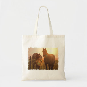 Sonnenuntergang-Pferdekleine Tasche