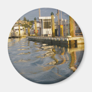 Sonnenuntergang-Pier Magnet