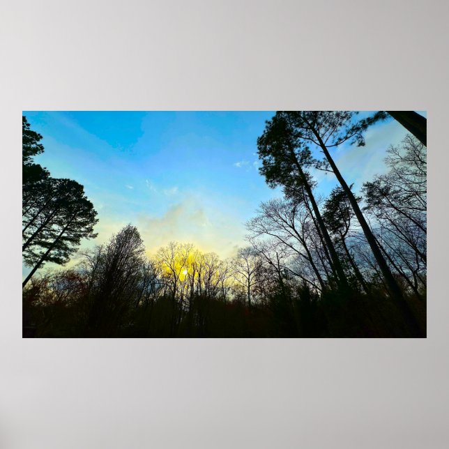 Sonnenuntergang Poster (Vorne)