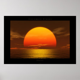 Sonnenuntergang Poster