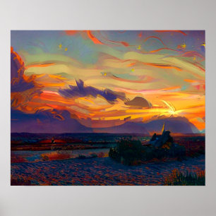 SONNENUNTERGANG POSTER