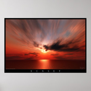 Sonnenuntergang Poster