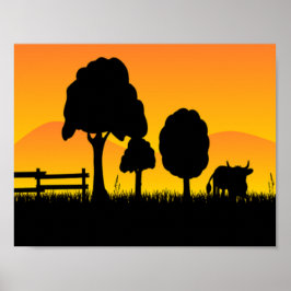 Sonnenuntergang Poster