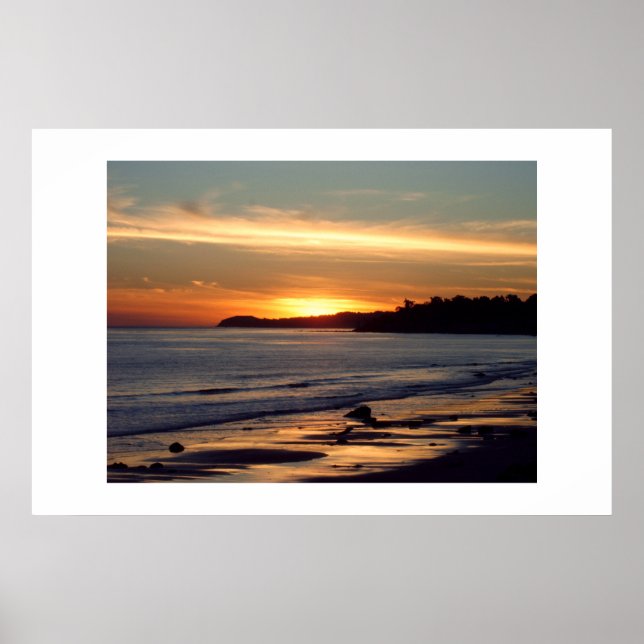 Sonnenuntergang Poster (Vorne)