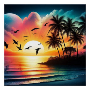Sonnenuntergang Poster