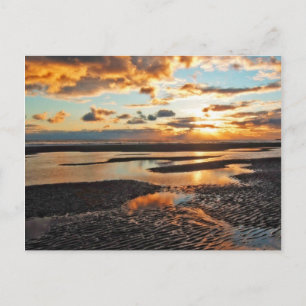 Sonnenuntergang Postkarte