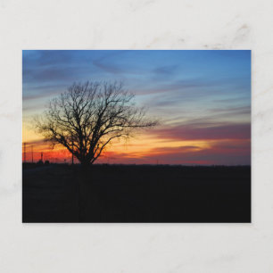 Sonnenuntergang Postkarte
