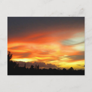 Sonnenuntergang Postkarte