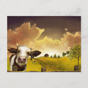 Sonnenuntergang Postkarte