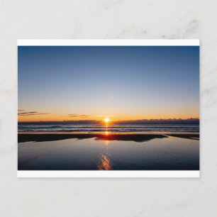 Sonnenuntergang Postkarte