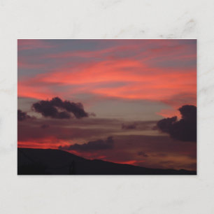 Sonnenuntergang Postkarte