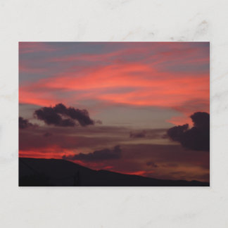 Sonnenuntergang Postkarte