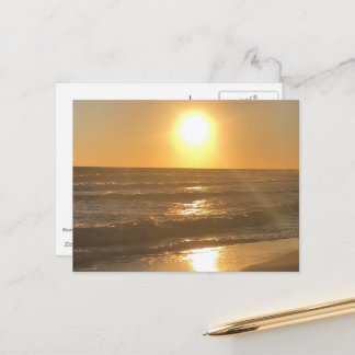 Sonnenuntergang Postkarte