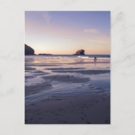 Sonnenuntergang Postkarte