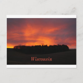 Sonnenuntergang Postkarte