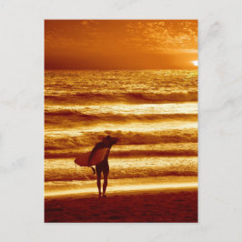 Sonnenuntergang Postkarte