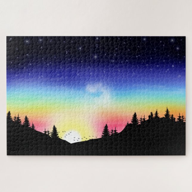 Sonnenuntergang Puzzle (Horizontal)