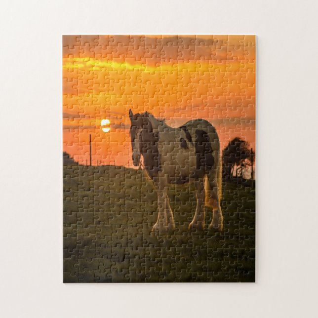 Sonnenuntergang Puzzle (Vertikal)