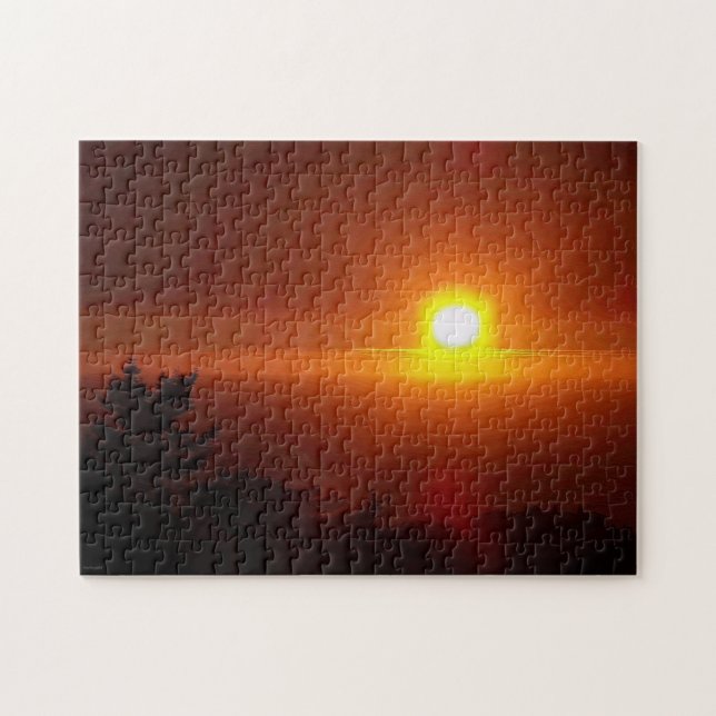 Sonnenuntergang Puzzle (Horizontal)