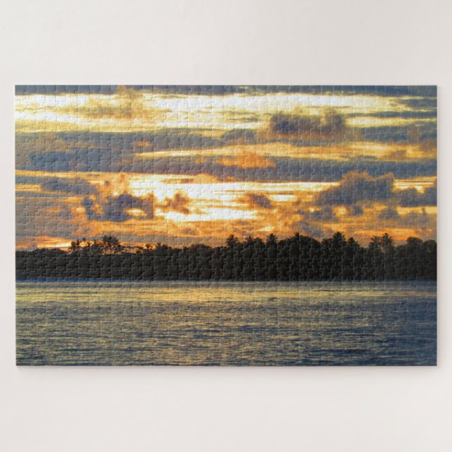 Sonnenuntergang Puzzle (Horizontal)