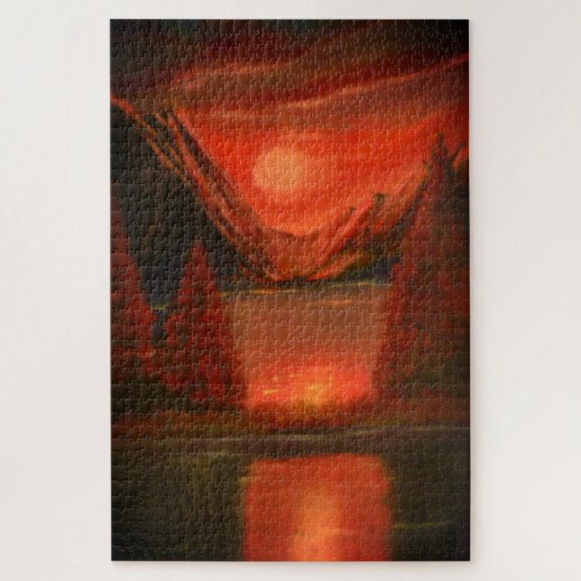 Sonnenuntergang Puzzle (Vertikal)