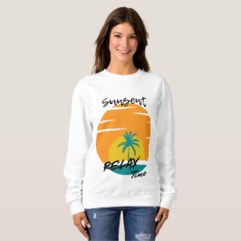 Sonnenuntergang Relax Time Sweatshirt