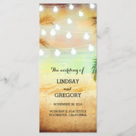 Sonnenuntergang romantische Hochzeitsprogramme Programm