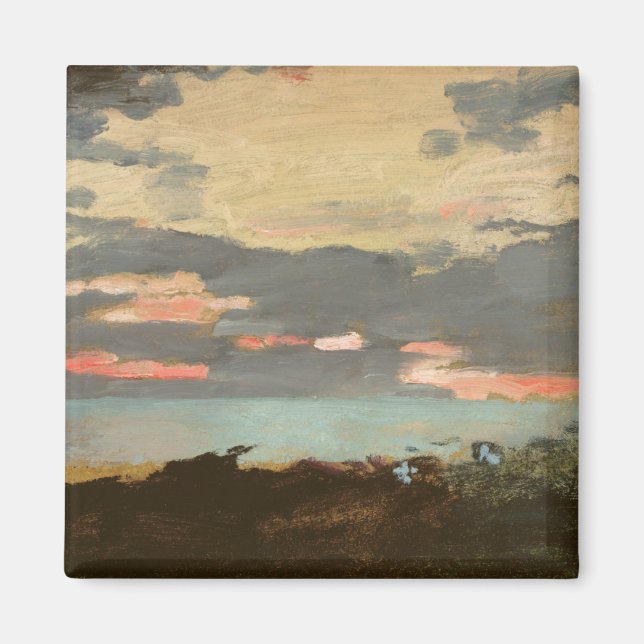 Sonnenuntergang, Saco Bay Magnet (Vorne)