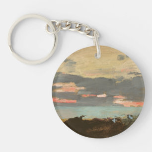 Sonnenuntergang, Saco Bucht Schlüsselanhänger