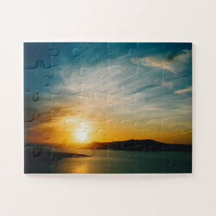 Sonnenuntergang Santorin, Griechenland 30-pc Puzzle