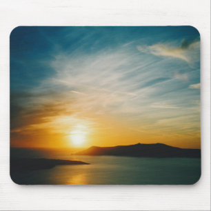 Sonnenuntergang Santorin, Griechenland Mousepad