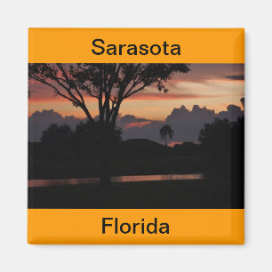 Sonnenuntergang Sarasota, Florida über Magnet