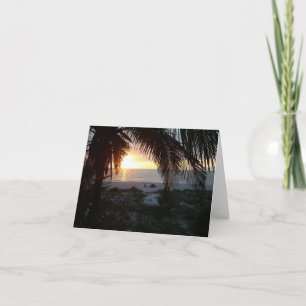 Sonnenuntergang, Schatzinsel, Florida Karte