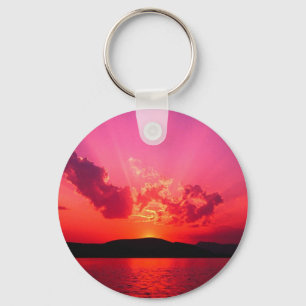 Sonnenuntergang Schlüsselanhänger