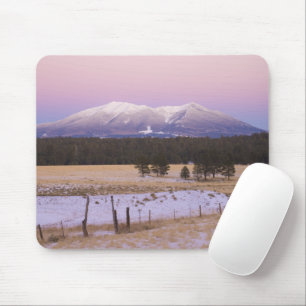 Sonnenuntergang Schneespitzen, Leitpersonal, Arizo Mousepad
