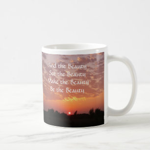 Sonnenuntergang-Schönheits-Tasse - besonders Tasse