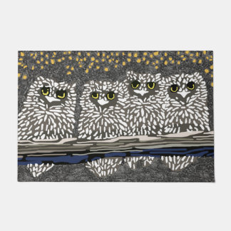 Sonnenuntergang Schormat, Owl Lover Mat, Schaf Vög Fußmatte