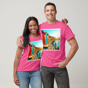 Sonnenuntergang: Seaside Hues T-Shirt