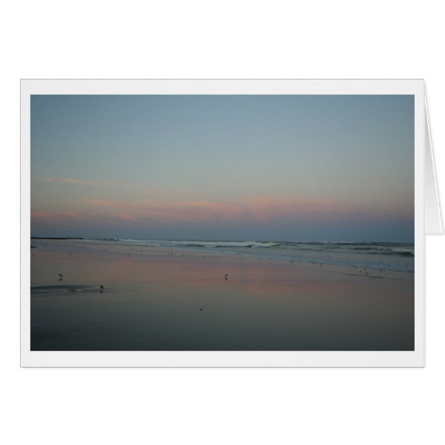 Sonnenuntergang-Seerand I (Vorderseite (Horizontal))