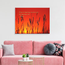 Sonnenuntergang-Silhouette Inspirational