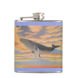 Sonnenuntergang-Sitzungs-Flasche Flachmann