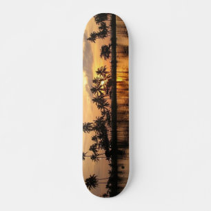 Sonnenuntergang Skateboard