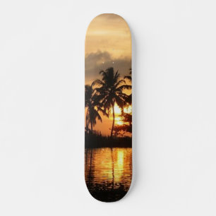 Sonnenuntergang Skateboard